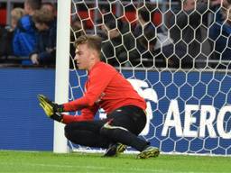 Doelman Kyan van Dorp maakt maandag zijn debuut in het eerste elftal van PSV (Foto: Orange Pictures)