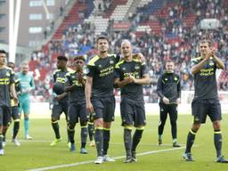 PSV viert een overwinning in de eredivisie (foto: VI Images)