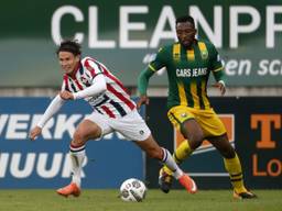 Etien Velikonja in actie voor Willem II. (foto: VI Images)