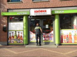 Poolse supermarkt in Steenbergen overvallen