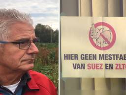 Wil Vermeulen van de Werkgroep Biomineralen in zijn kantoor.(foto: Floyd Aanen)