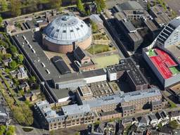 Het is een enorm complex in de Bredase binnenstad. (Foto: VPS)