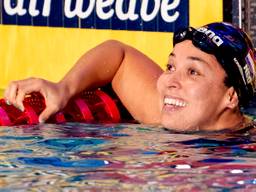Ranomi Kromowidjojo wint vier bronzen medailles. (foto: ANP)