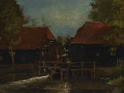 Het schilderij Collse watermolen.