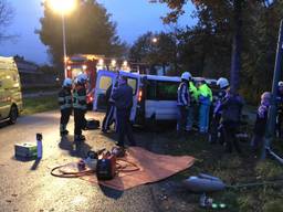 Hoe het ongeluk kon gebeuren, wordt onderzocht. (Foto: Marco van den Broek)