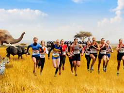 Safarirun in de Beekse Bergen