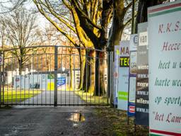 Het sportpark van RKSV Heeze, een van de getroffen clubs (foto: Rob Engelaar).