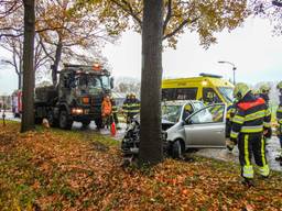 De plek van het ongeluk. (Foto: GinoPress)