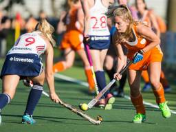 Maartje Krekelaar is topscorer van Oranje. (foto: OrangePictures)