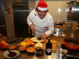 Zonder stress aan de kerstdis. Het kan met deze recepten van Peter Kessler. (foto: Karin Kamp)