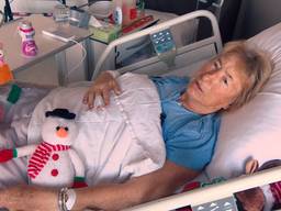 Marga Dikken viert kerst in het ziekenhuisbed in Roosendaal.