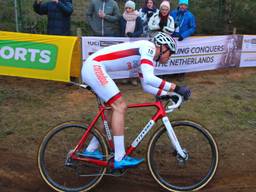 Mathieu van der Poel in actie in Heusden-Zolder. (Foto: Veerle de Pijper)