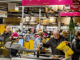 Jumbo tijdens de feestdagen. (Foto: ANP)