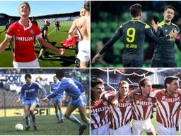 PSV geeft shirts uit het verleden als voorbeelden in de enquête (foto's: VI Images),
