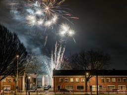 Vuurwerk in Tilburg. (Foto: Jack Brekelmans/Persburo BMS)