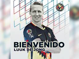 De photoshop van Luuk de Jong in het shirt van Club América gaat veel rond op Twitter