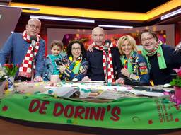 De Dorini's in de studio van Brabants Bont.