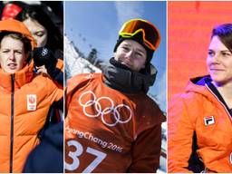 Ireen Wüst, Niek van der Velden en Cheryl Maas (foto: ANP en VI Images).