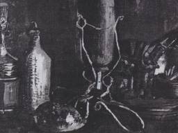Het stilleven met flessen en schelp van Van Gogh. (Foto: Wikimedia)