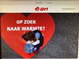 De website van energiebedrijf E.on