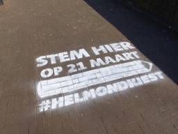 In Helmond deden ze er alles aan mensen naar de stembus te krijgen.