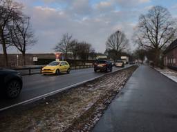 De N270 op dinsagochtend, een dag na de botsing (Foto: Twan Spierts).