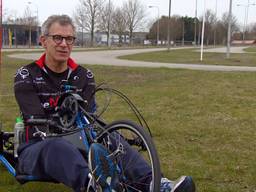 Handbiker Caspar Evers