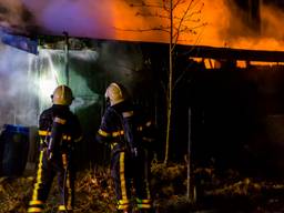 Van de keet bleef niets over. (Foto: Marcel van Dorst/SQ Vision)