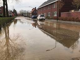 Waterleiding gesprongen in Haaren