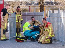 Het kind is door de brandweer bevrijd. (Foto: Sem van Rijssel/SQ Vision Mediaprodukties)