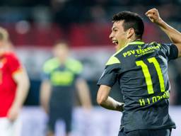 Hirving Lozano was verantwoordelijk voor de 2-2. (Foto: VI Images)