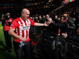 Michael van Gerwen is een grote PSV-fan. (foto: VI Images).
