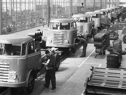 De productie van de DAF 'Zevenstreper' (foto: DAF Trucks)