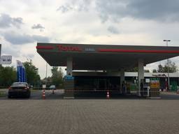 Een tankstation in Eersel had ook last van de stroomstoring (Foto: SK Media).