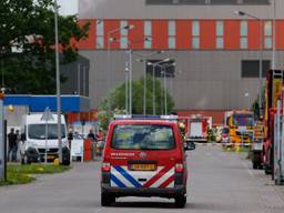 De brandweer kwam op de melding af. (Foto: Marcel van Dorst / SQ Vision)