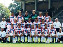 Selectiefoto Willem II seizoen 1990-1991 (foto: VI Images).