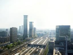 Het nieuwe stationsgebied van Eindhoven (foto: gemeente Eindhoven)