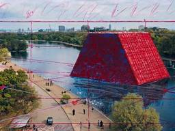 The London Mastaba in Hyde Park. (Foto: Janus Vaten)