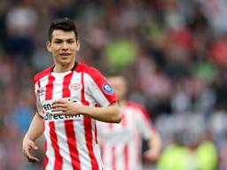 Hirving Lozano kan topscorer van de Eredivisie worden. (Foto: VI Images)