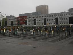 Een verlaten station Eindhoven (Foto: Arno van der Linden),