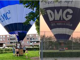 Bijzondere landingen in Tilburg (L) en Haarsteeg (R).