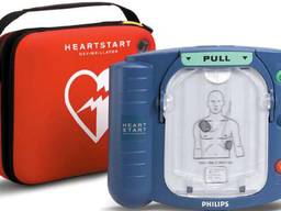 Een AED van Philips.