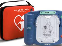 Een AED van Philips.