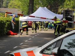De hulpdiensten kwamen massaal naar de plek van het ongeval. (Foto: Danny van Schijndel)