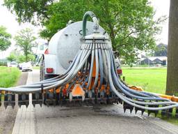 De betreffende tractor. (Foto: Danny van Schijndel)