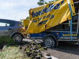 Er raakte niemand gewond. (Foto: Tom van der Put)