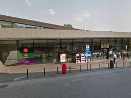 Het Texaco tankstation langs de E40 (Foto: Google Streetview).