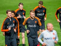 Jeroen Zoet tijdens de laatste trainingsstage van het Nederlands elftal (foto: VI Images).