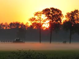 Dinsdagochtend in Oirschot (Foto: Peter van der Schoot).