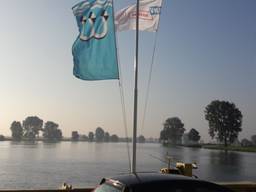Schippers hebben de actievlag gehesen (foto: FNV Havens).